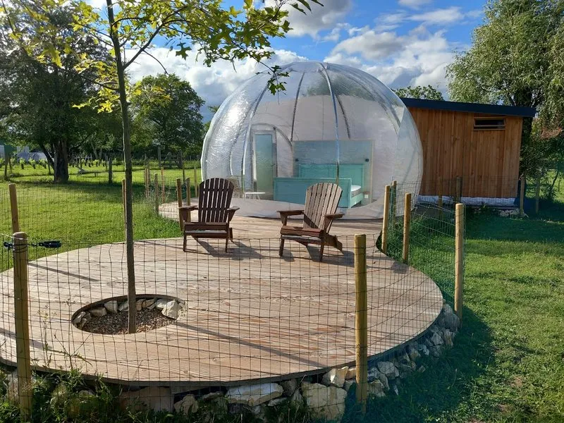 La Bulle des Alpagas à Herry, photo 2