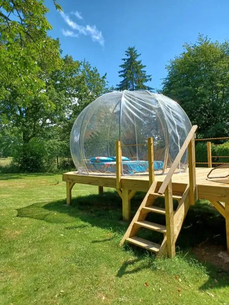 Bulle sous les étoiles à La Saunière, photo 3