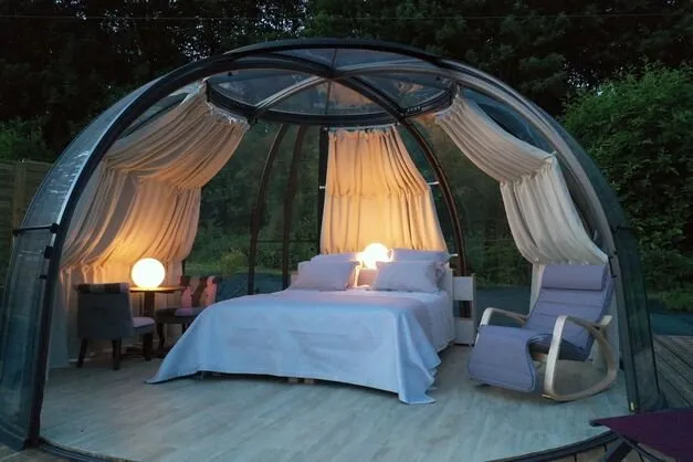 La Bulle des prés & Spa privatisable à Les Tourreilles, photo 3