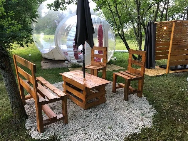 La bulle des 2 arbres de la sagesse & Spa à Ardentes, photo 2