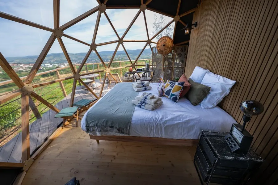 La Bulle du coq & Spa, bulle à St Martin La Plaine