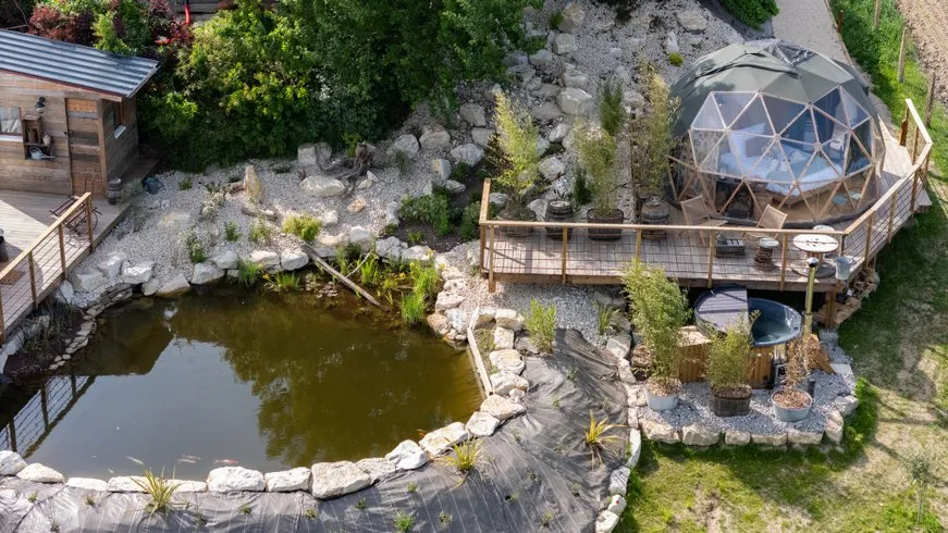 La Bulle du coq & Spa à St Martin La Plaine, photo 3