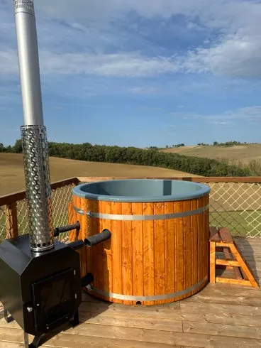 La butte et son bain nordique à Grazac, photo 3