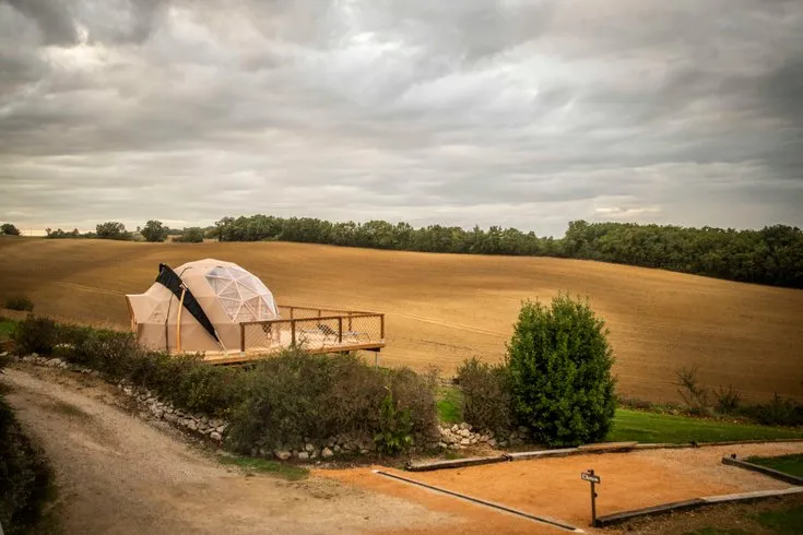 La butte et son bain nordique à Grazac, photo 6