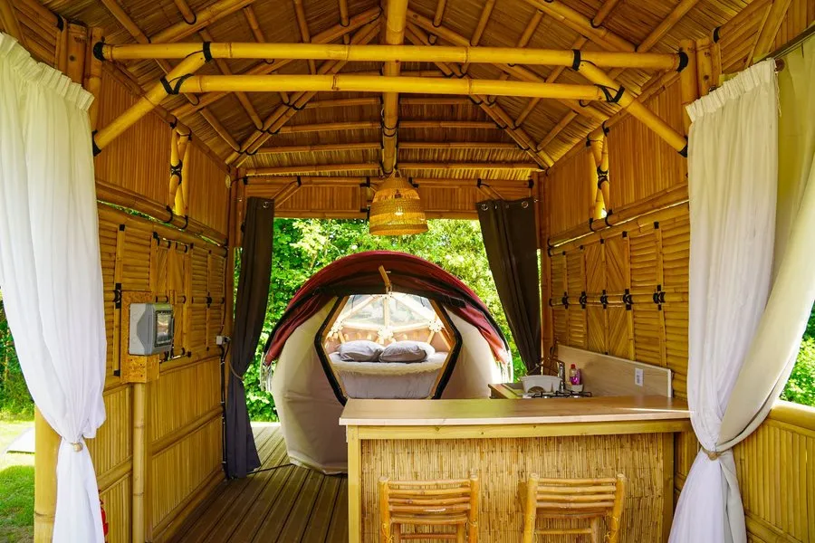 Le Dodôme sous son gazebo, dôme à Fontenoy