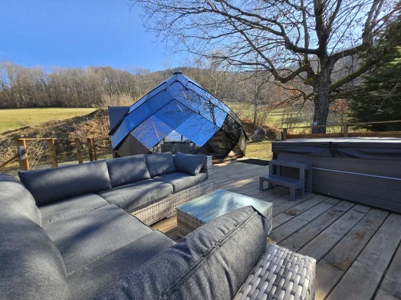 Zome Jacuzzi et Sauna du Buisson à Saint-Martin-d'Uriage, photo 3