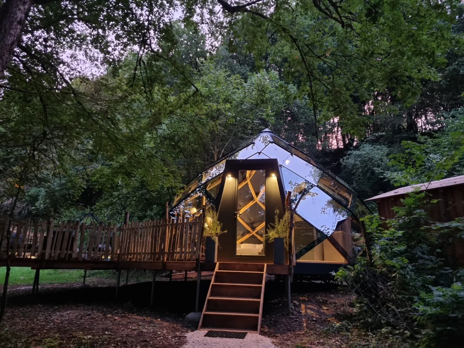 Lodge Quercus & Spa, bulle à Marnay-sur-Marne