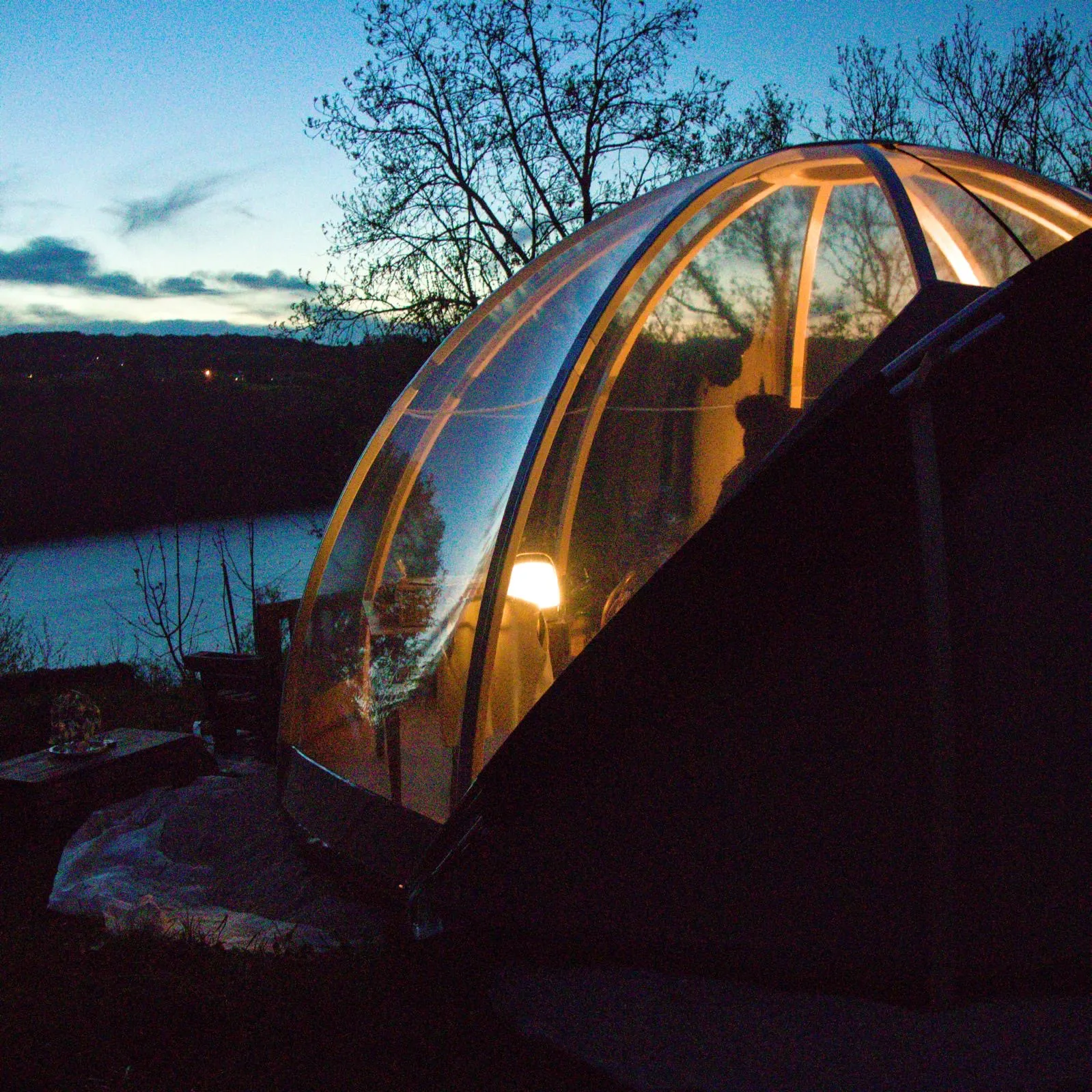Dôme étoilé du Camping Bellevue, dôme à Montferrat