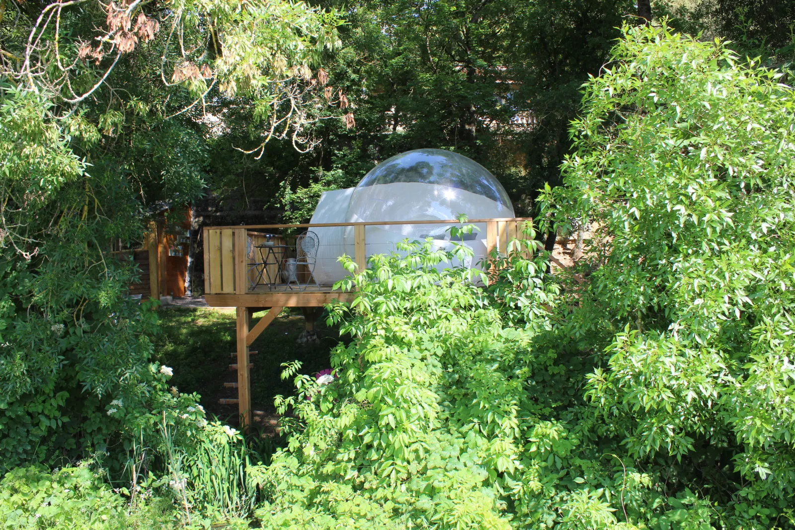 La bulle canopée, bulle à Allègre-les-Fumades