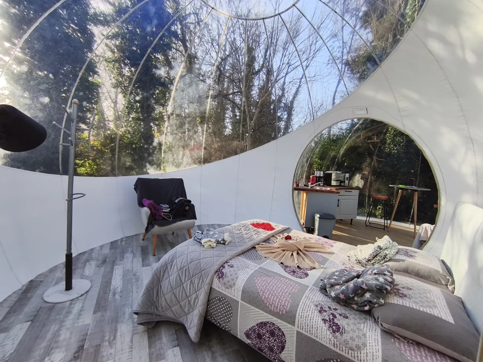 Maison bulle Au Calme Absolu, bulle à Lindry