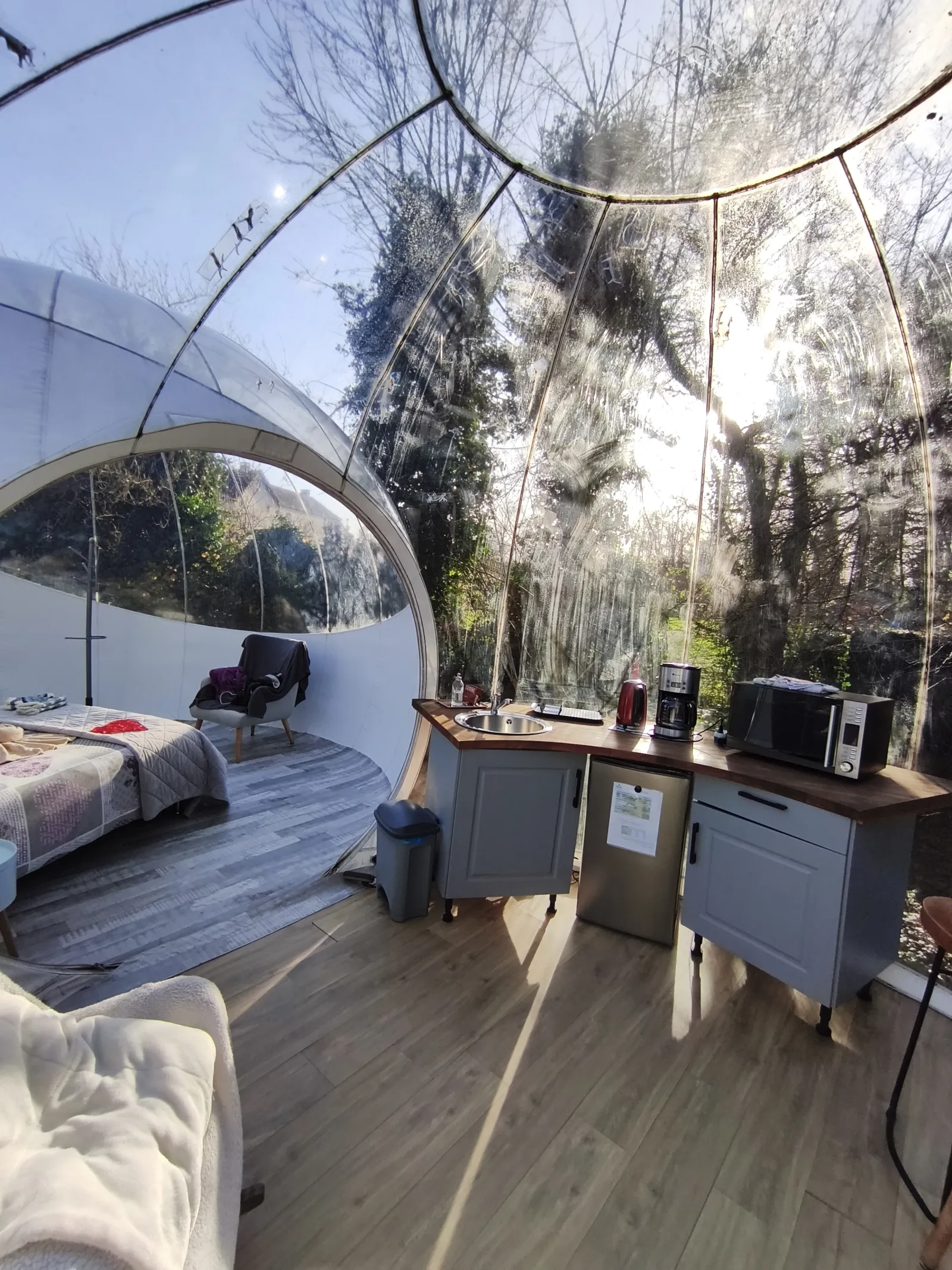 Maison bulle Au Calme Absolu à Lindry, photo 3
