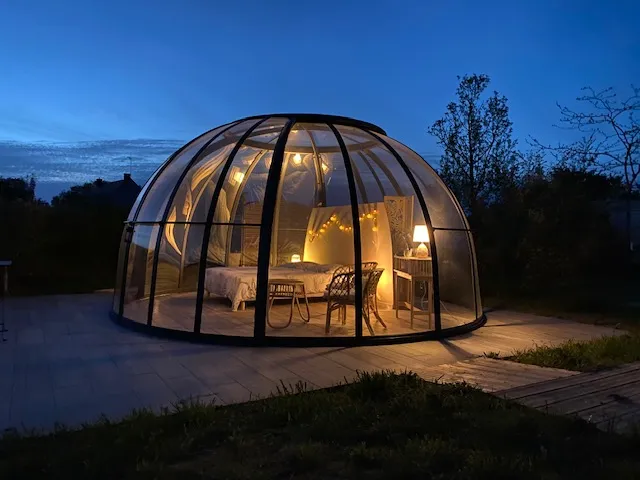 Le Dôme Cristal, dôme à Argentonnay
