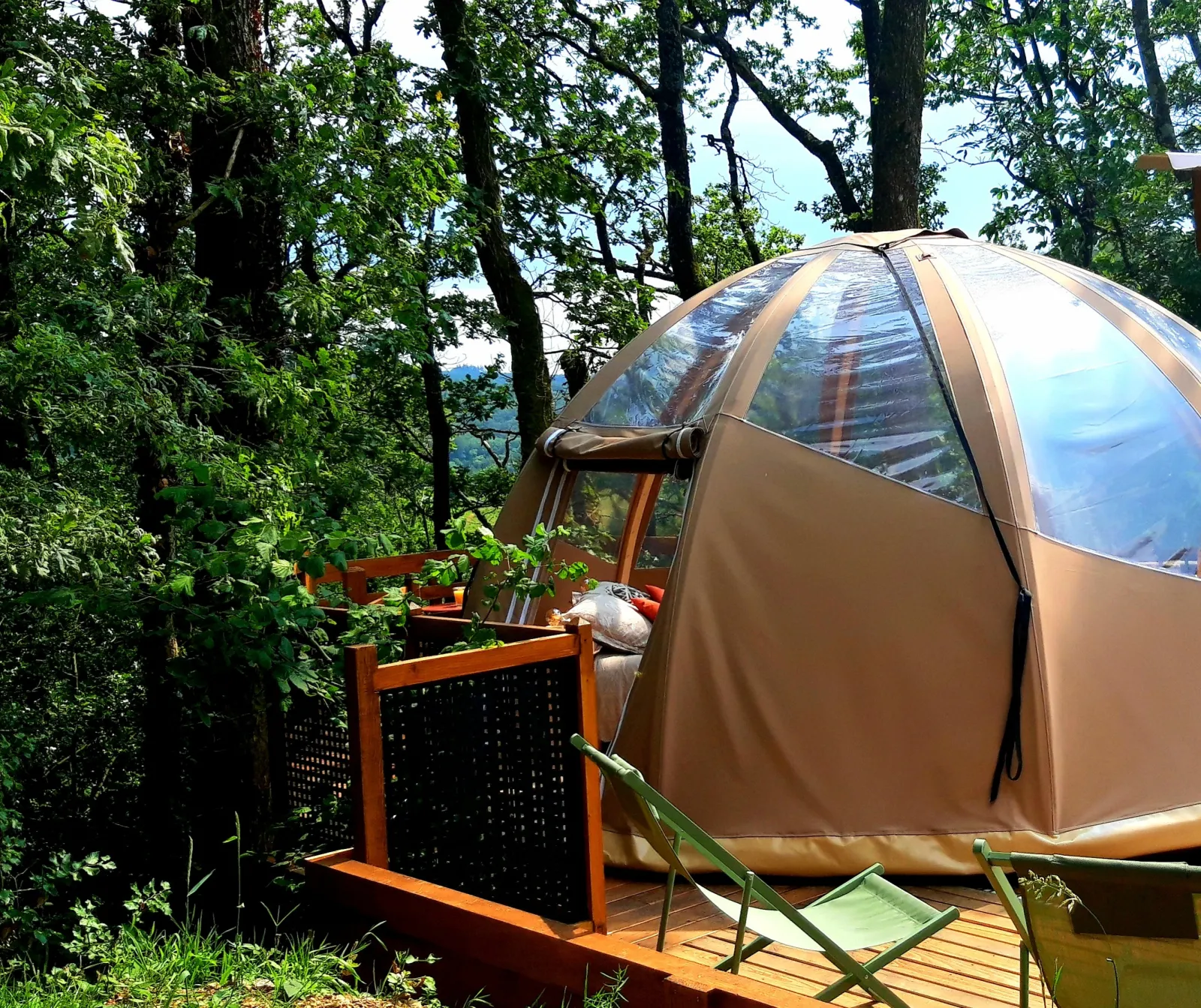 Le Mobil' Dôme à Marie à Cambounès, photo 3
