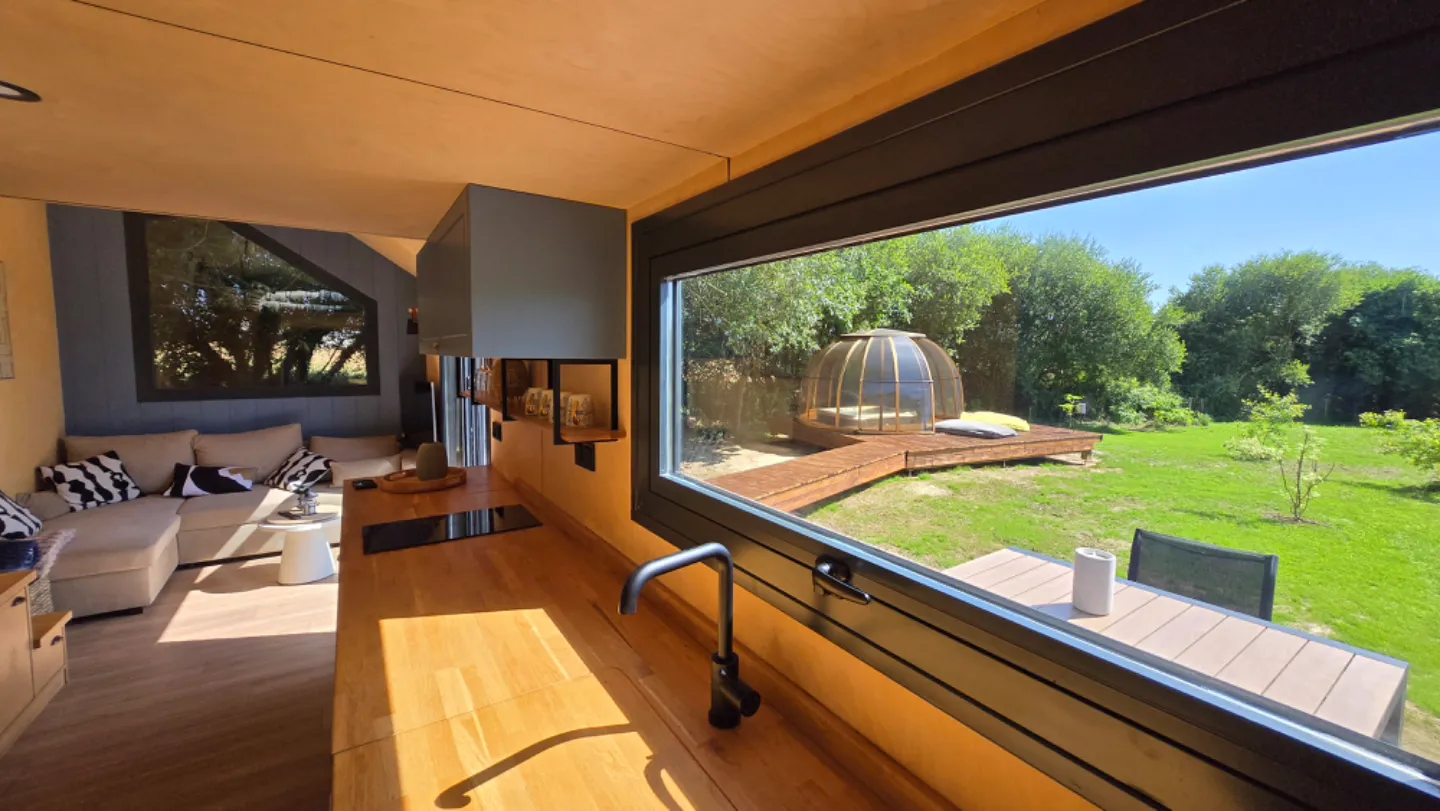 Tiny house dôme d'Yvias à Yvias, photo 2