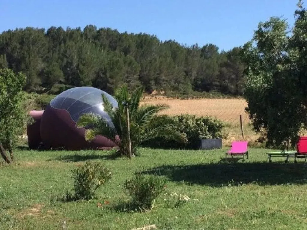 Les Chambres Bulles du Château Belvize à Bize-Minervois, photo 4