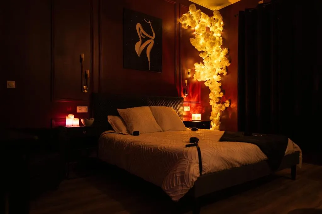 Suite Balnéo Jeux Coquins, love room à Roanne