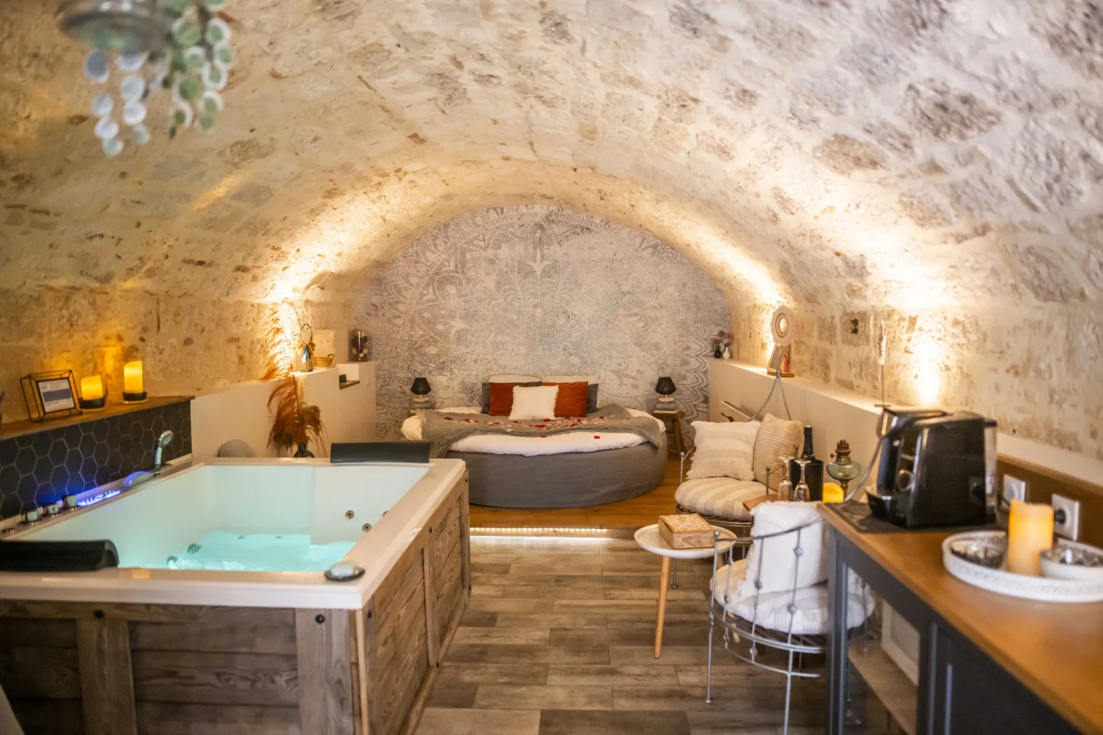 Le Secret & Spa, love room à Montpezat-de-Quercy