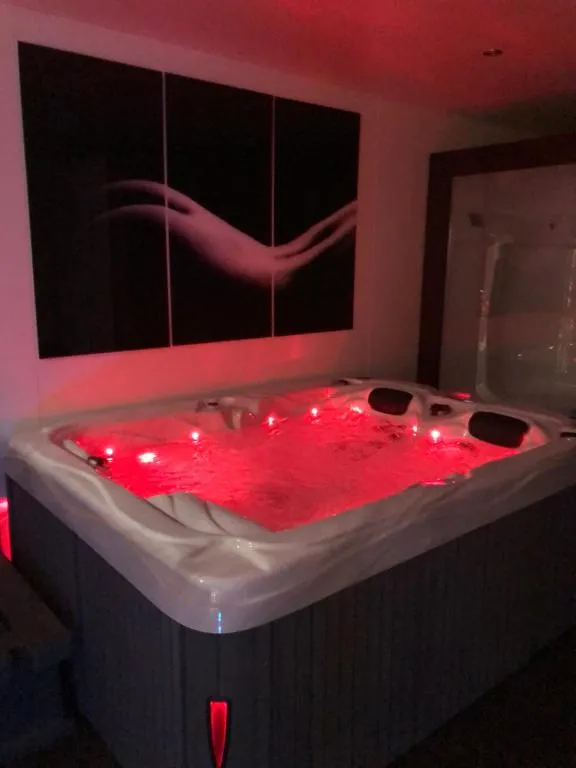 Spa Rouge ou Bleu, love room à Mouscron
