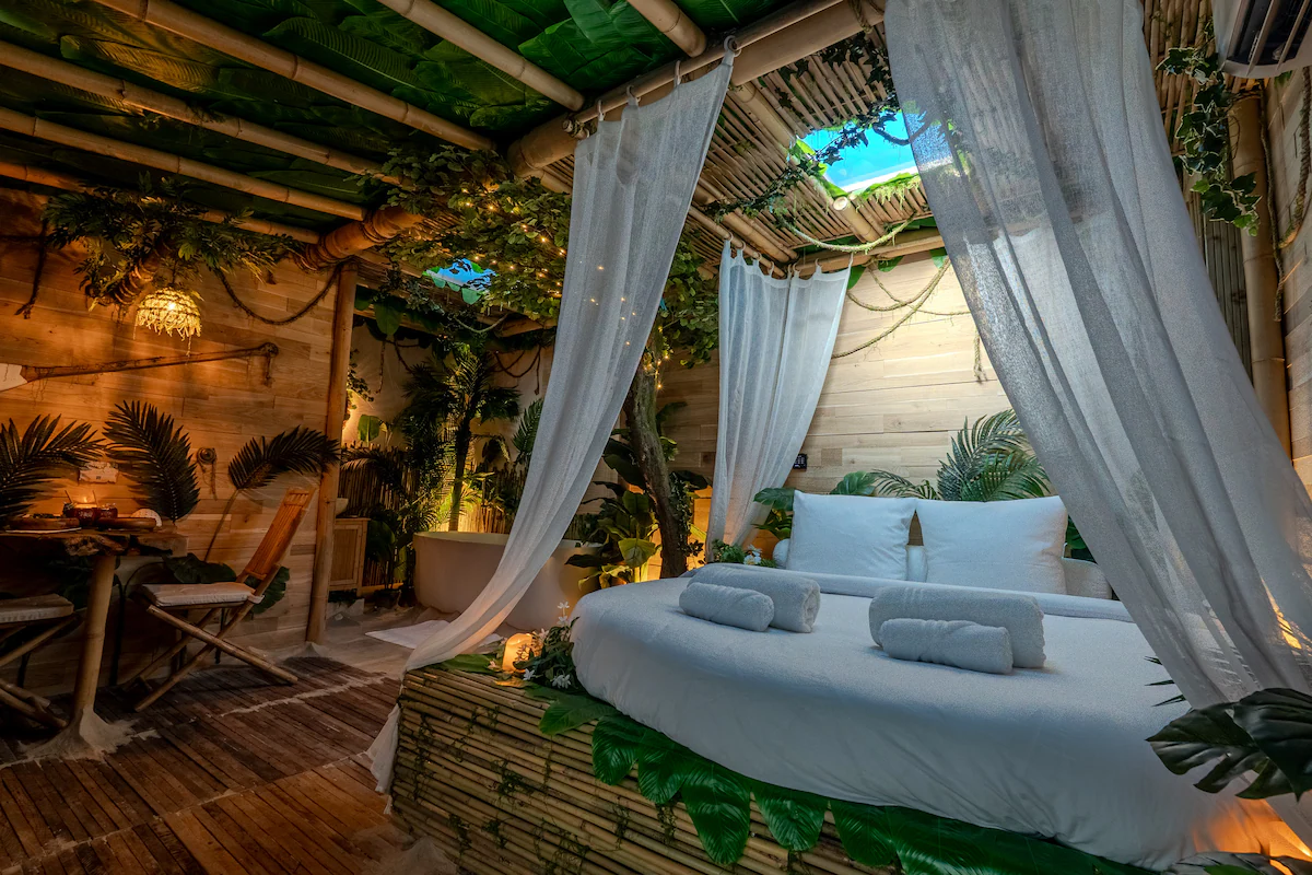 La Cabane de Bora Bora, love room à Orsay