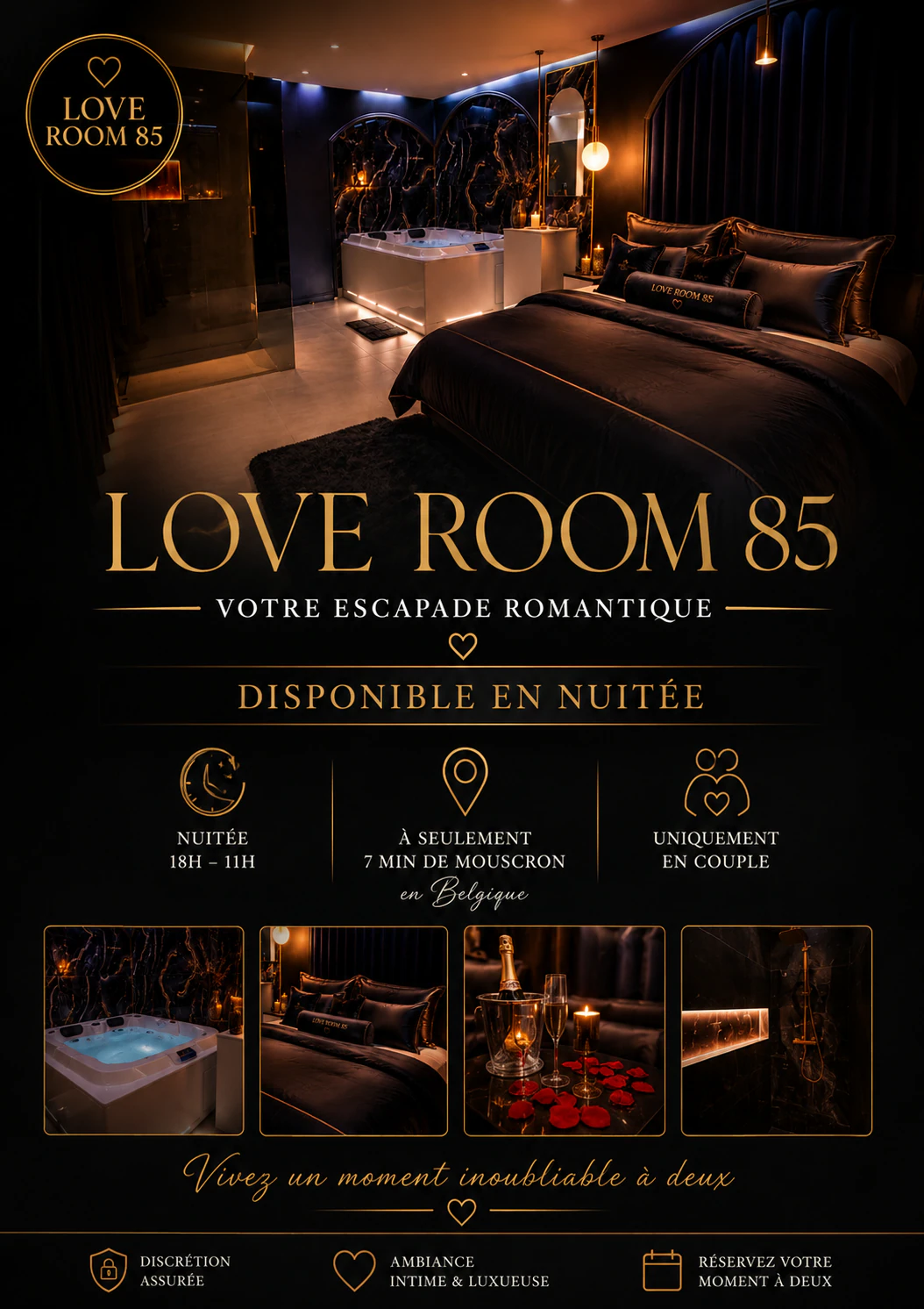 Love Room 85 à Wattrelos, photo 3