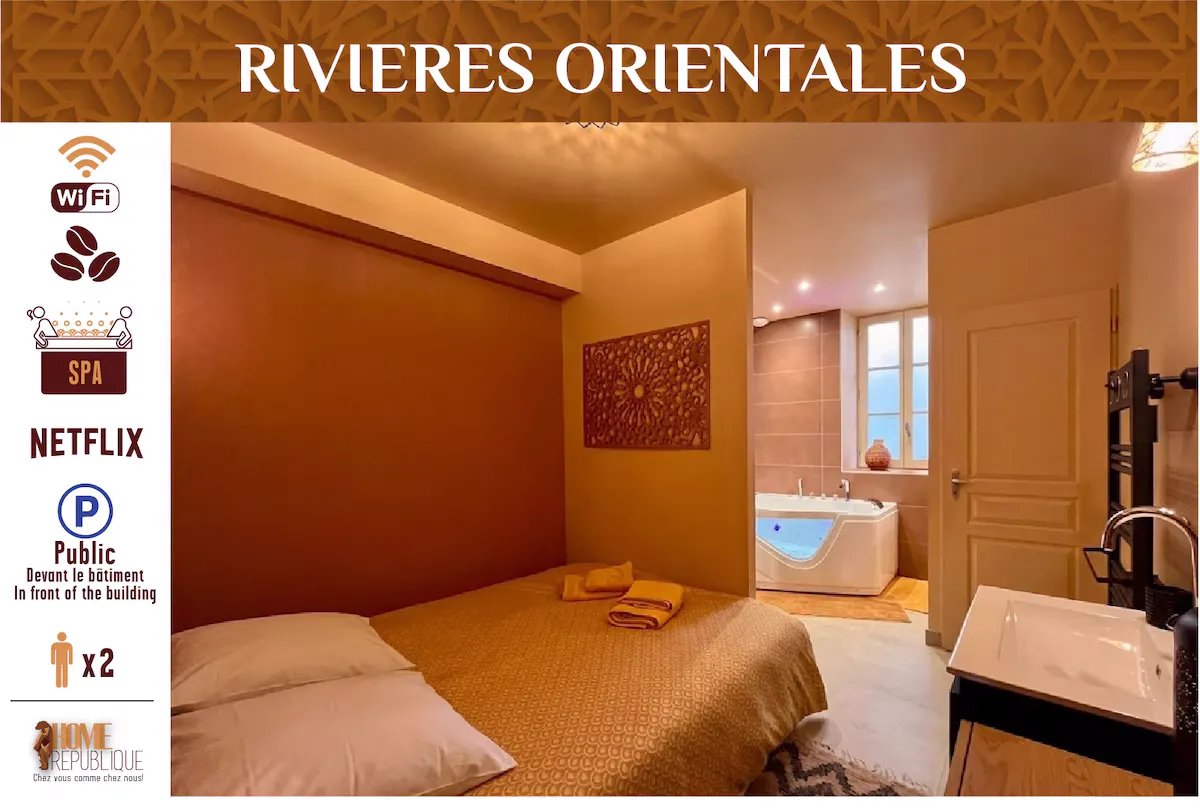Rivières Orientales, love room à Sainte-Pallaye