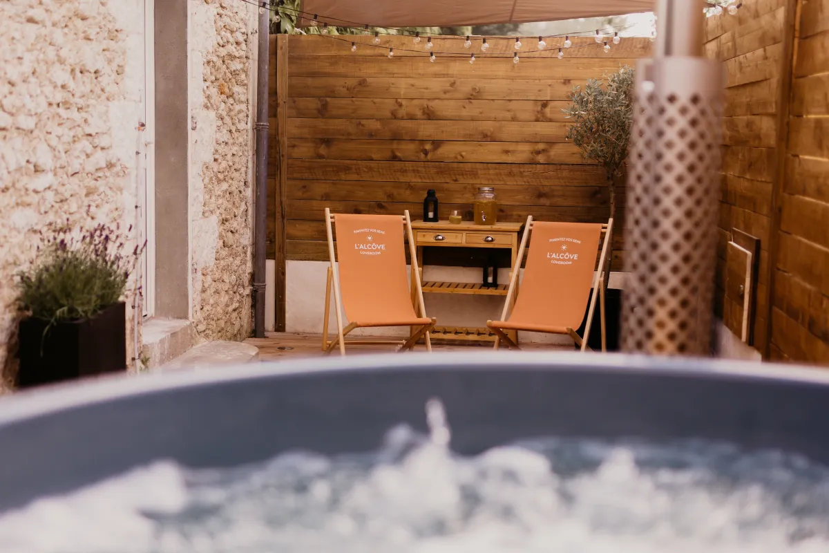 Villa L'Alcôve, love room à Longué-Jumelles
