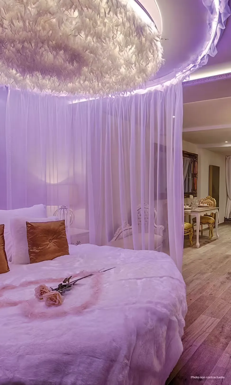 Suite Marquise de Sélys, love room à Chaudfontaine