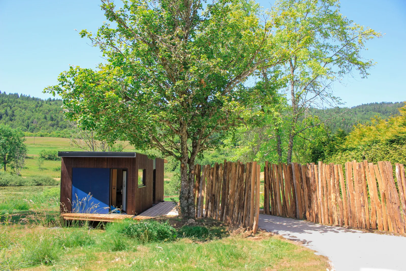Lodge Duo sur Terre, cabane à Plateau d'Hauteville