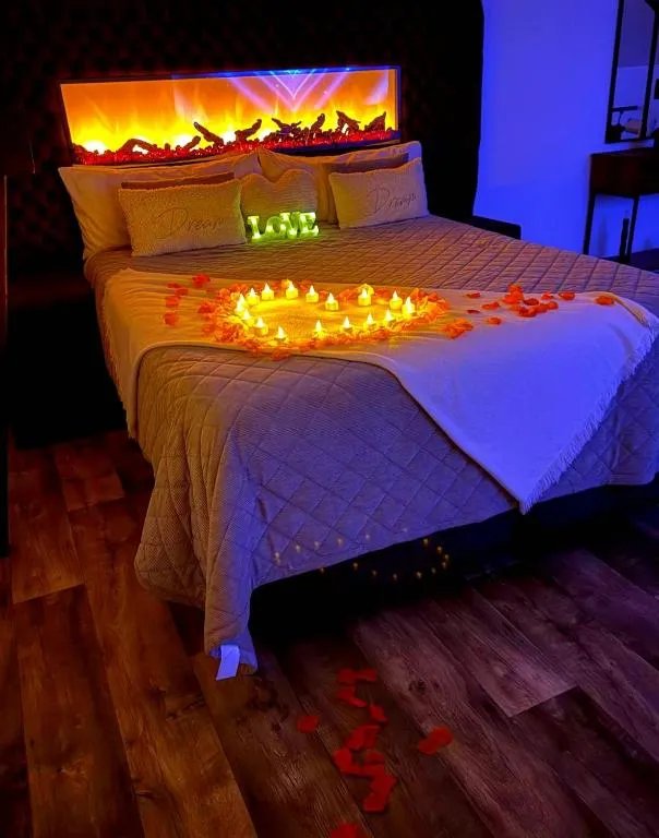 Villa Hammam de Domérat, love room à Domérat
