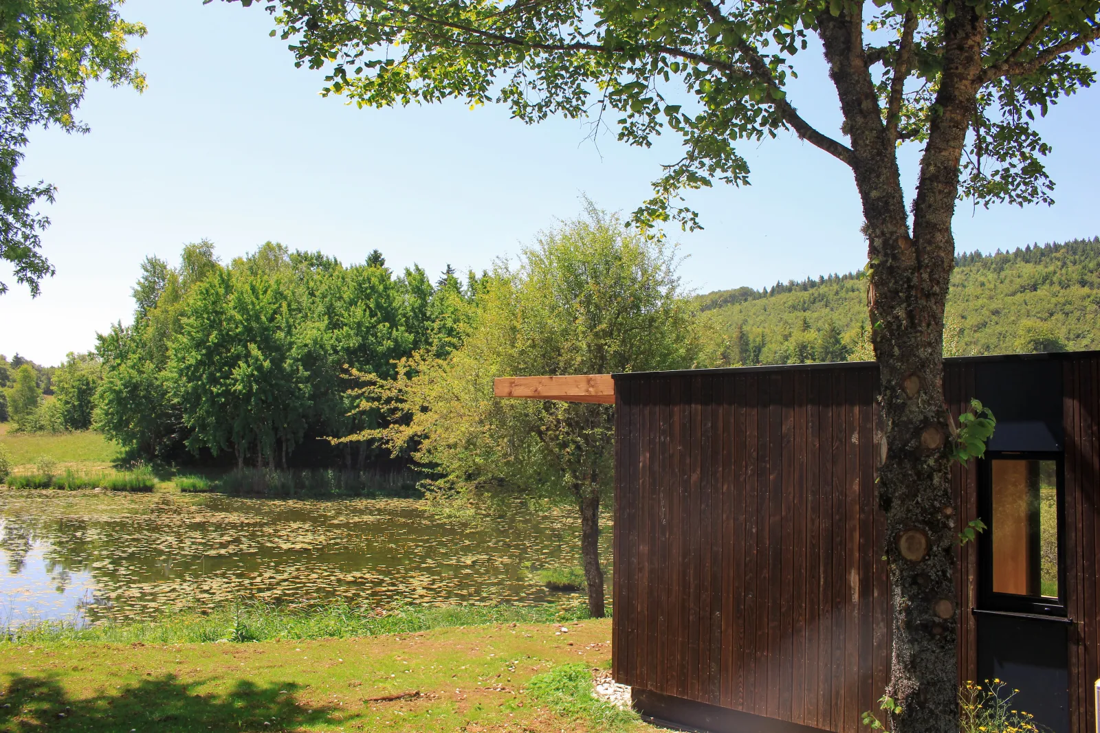 Lodge Duo sur terre Étang à Plateau d'Hauteville, photo 2