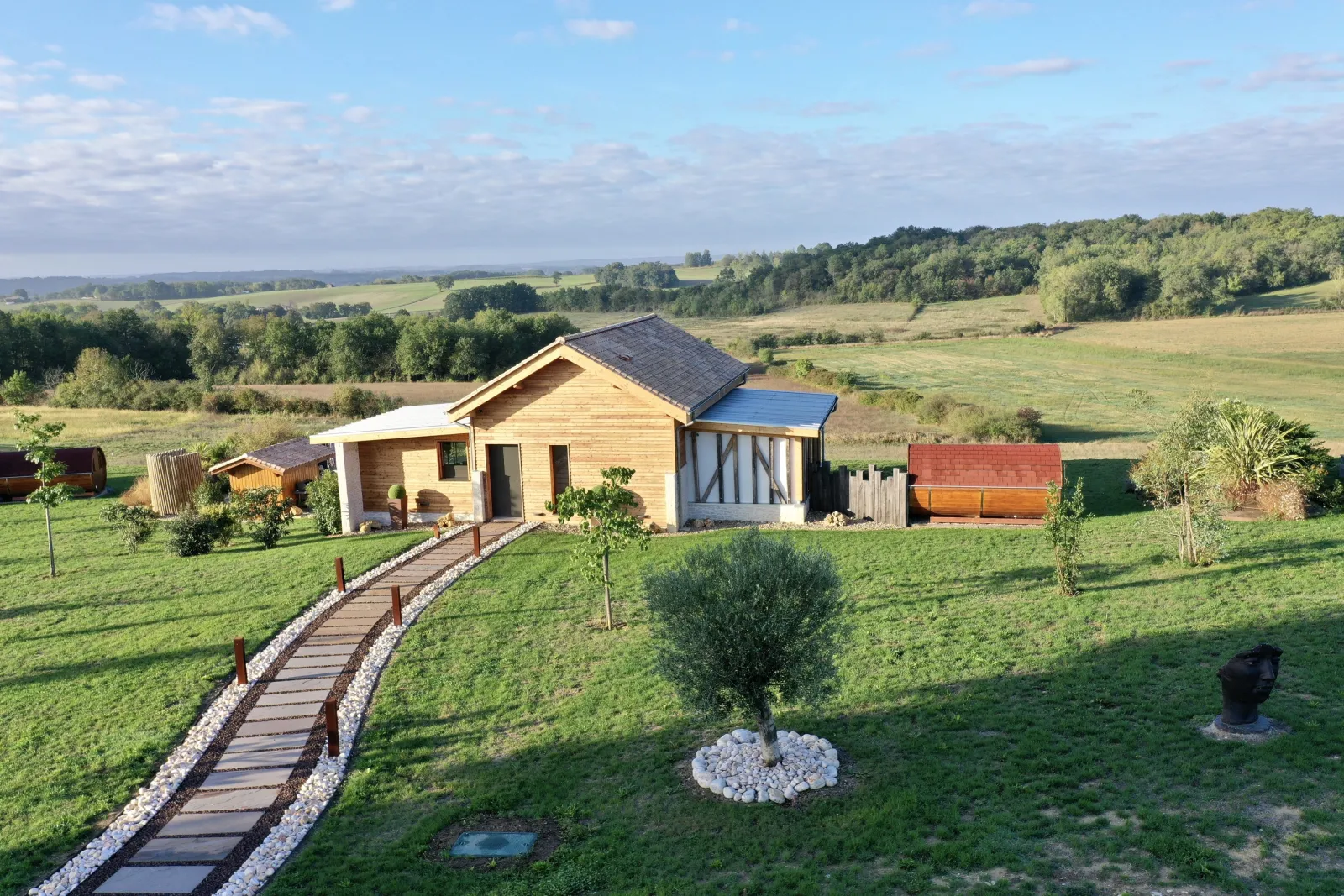 L'Orée du Bois, cabane à Eymet