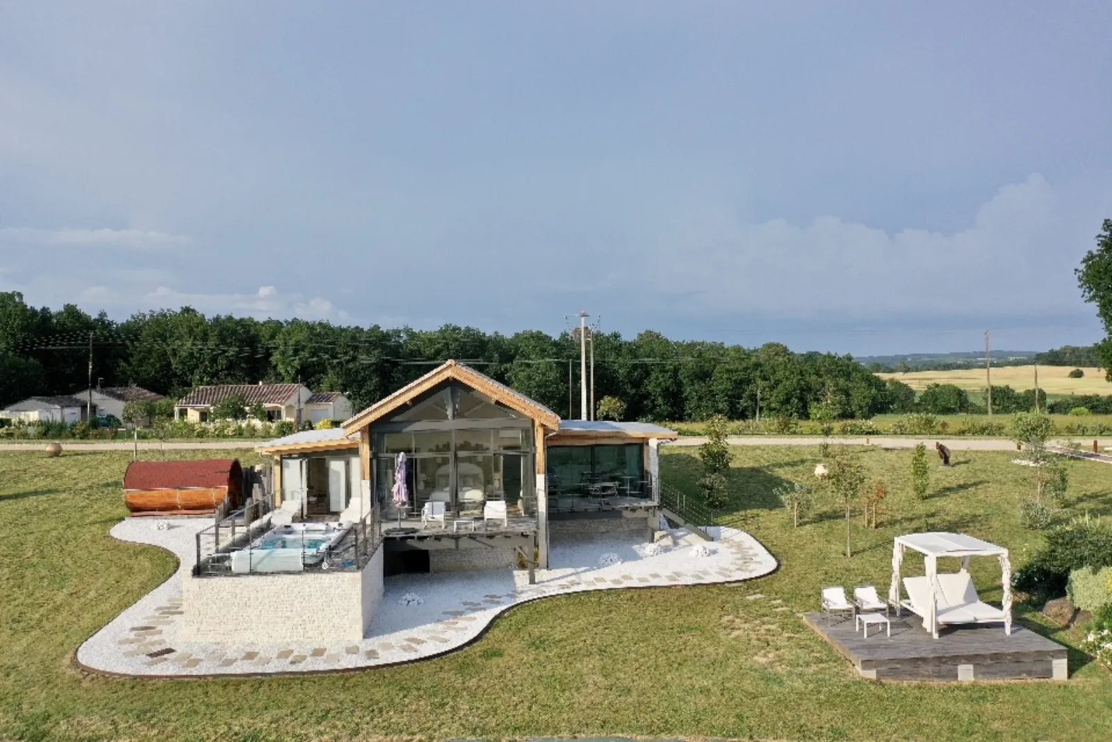 Rêverie en Périgord, suite avec spa à Eymet
